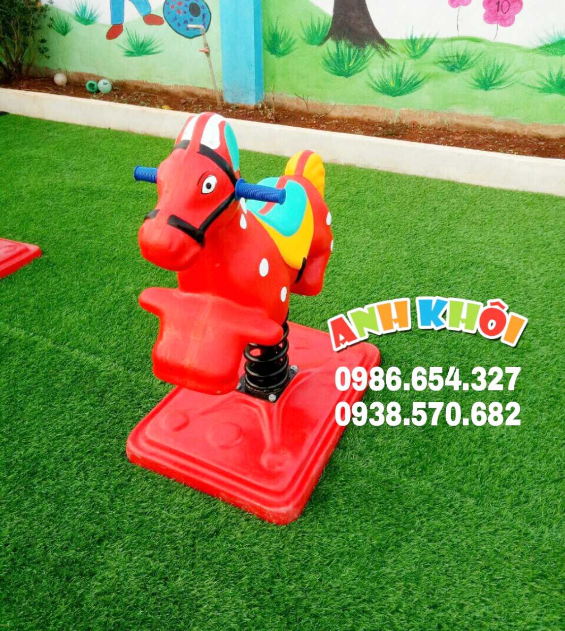 Thú nhún lò xo con Ngựa 