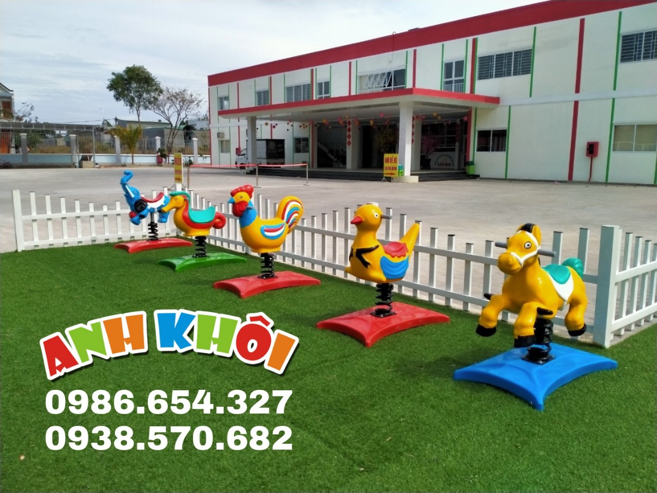 Thú nhún lò xo composite các loại