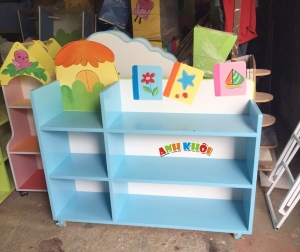 Kệ mầm non ván MFC 