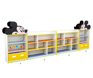 Kệ gỗ đồ chơi Mickey
