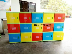 Tủ đựng cặp nhựa PP lắp ghép