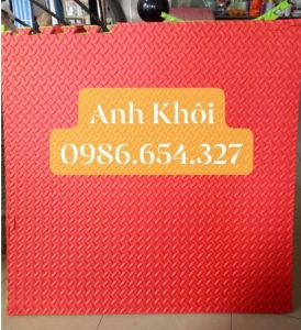 Thảm xốp lót sàn 2 mặt một màu 1mx1m