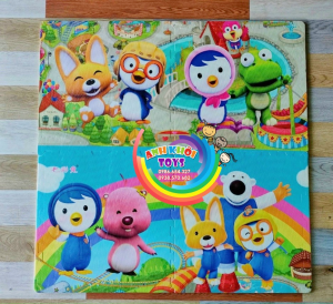 Thảm xốp in hình PORORO cho bé