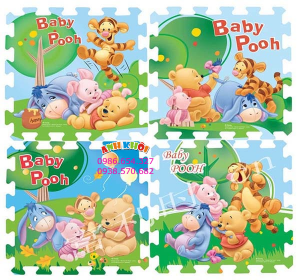 Thảm in hình Gấu Pooh