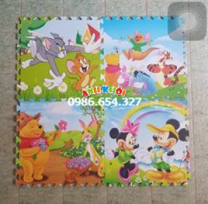 Thảm in hình Chuột Mickey