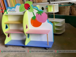 Kệ đồ chơi trái dâu