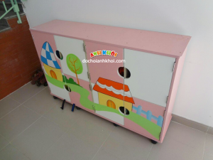 Tủ cặp MDF 8 ô TC07-D3