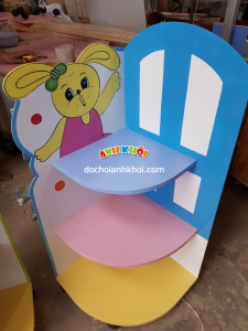 Kệ góc mầm non ván MFC