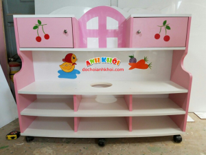 Kệ đồ chơi nhà bếp cho bé