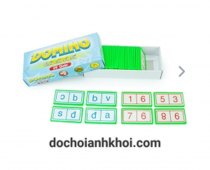 Domino chữ cái và số 