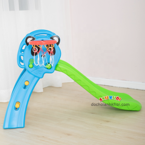 Cầu trượt đơn Gấu Panda