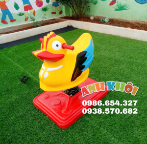 Thú nhún lò xo Vịt trống