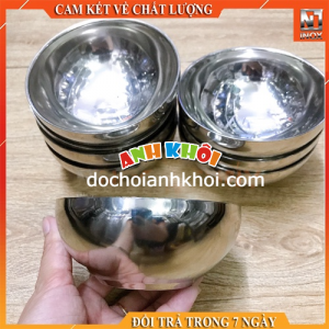 Tô -chén trơn inox 2 lớp B13