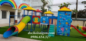 Cầu trượt liên hoàn leo núi
