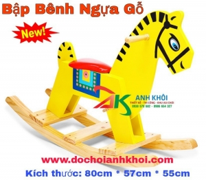 Bập bênh ngựa gỗ BB31