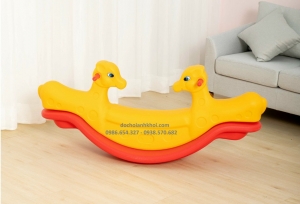 Bập bênh đôi hươu 2 mảnh BB11