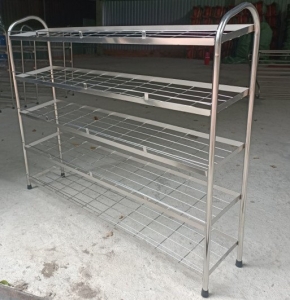 Kệ dép inox 5 tầng B10