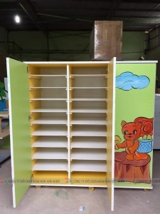 Kệ dép 10 tầng MFC