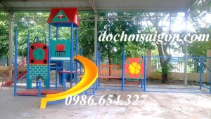 Cầu trượt liên hoàn 048