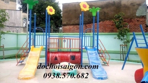 Cầu trượt ống chui 105