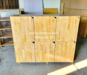 Tủ cặp cao su 6 ô TC06-C